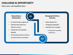 Challenge and Opportunity PPT Slide 1