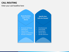 Call Routing PPT Slide 10