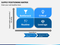 Supply Positioning Matrix PPT Slide 1