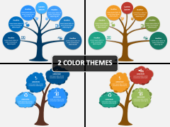 Tree Infographics PPT Cover Slide