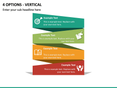 4 Options - Vertical PPT Slide 2
