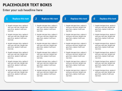 Placeholder text PPT slide 10
