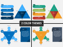Project Management Triangle PPT Cover Slide