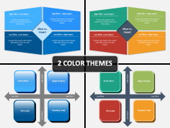 Impact Effort Matrix PPT Cover Slide