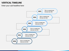 Vertical Timeline PPT Slide 13