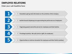 Employee Relations PPT Slide 13
