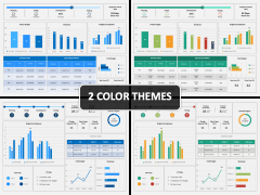 Project Dashboard PPT Cover Slide