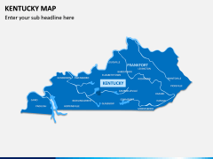 Kentucky Map PPT Slide 2