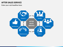 After Sales Service PPT slide 1