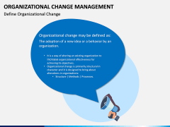 Organizational Change Management PPT Slide 1