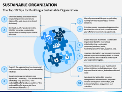 Sustainable Organization PPT Slide 3