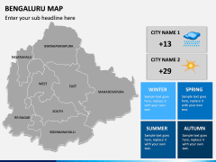 Bengaluru Map PPT Slide 10