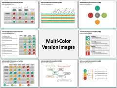 Responsibility assignment matrix multicolor combined