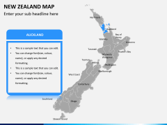 New zealand map PPT slide 8