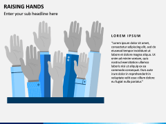 Raising Hands PPT Slide 5