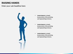 Raising Hands PPT Slide 12