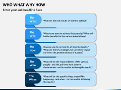 Who What Why How PPT Slide 10