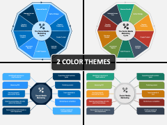 Social media marketing PPT cover slide