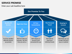 Service Promise PPT slide 2