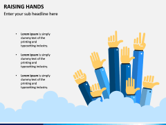 Raising Hands PPT Slide 2