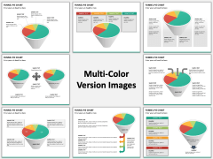 Funnel pie chart PPT slide MC Combined