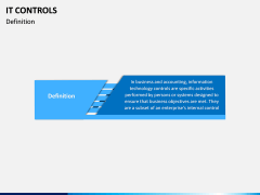 IT Controls PPT Slide 1