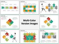 Puzzle chart PPT slide MC Combined