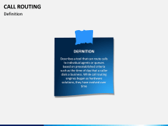 Call Routing PPT Slide 1