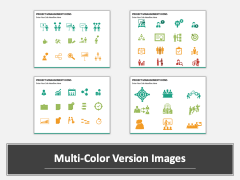 Project Management Icons PPT MC Combined