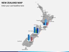 New zealand map PPT slide 13