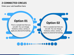 2 Connected Circles PPT Slide 1