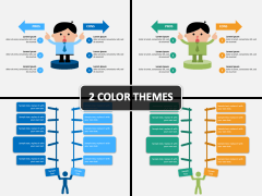 Compare Infographics PPT cover slide