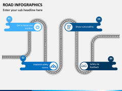 Road Infographics PPT Slide 8