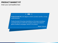 Product Market Fit PPT slide 3