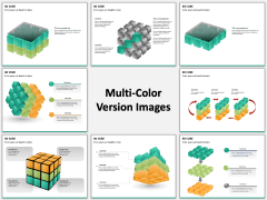 3D cube PPT slide MC Combined