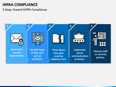 HIPAA Compliance PPT slide 1
