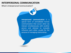 Interpersonal Communication PPT Slide 1