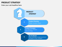 Product Strategy PPT slide 1