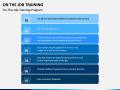 On the Job Training PPT Slide 4