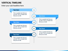 Vertical Timeline PPT Slide 9