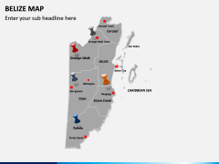 Belize Map PPT Slide 4