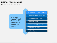 Mental Development PPT Slide 1