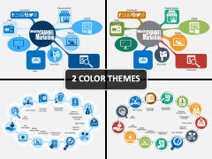 Multichannel Marketing PPT Cover slide