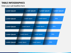 Table Infographics PPT Slide 6