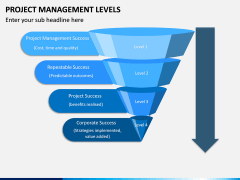Project Management Levels PPT Slide 1