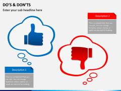 Do's and Don’ts PPT slide 1