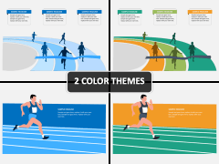 Running Track PPT Cover Slide