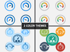 Barometer Icons PPT Cover Slide