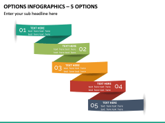 Options Infographics – 5 Options PPT Slide 2