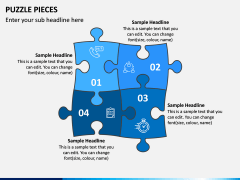 Puzzle pieces PPT slide 8